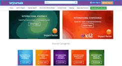 Desktop Screenshot of isrjournals.org